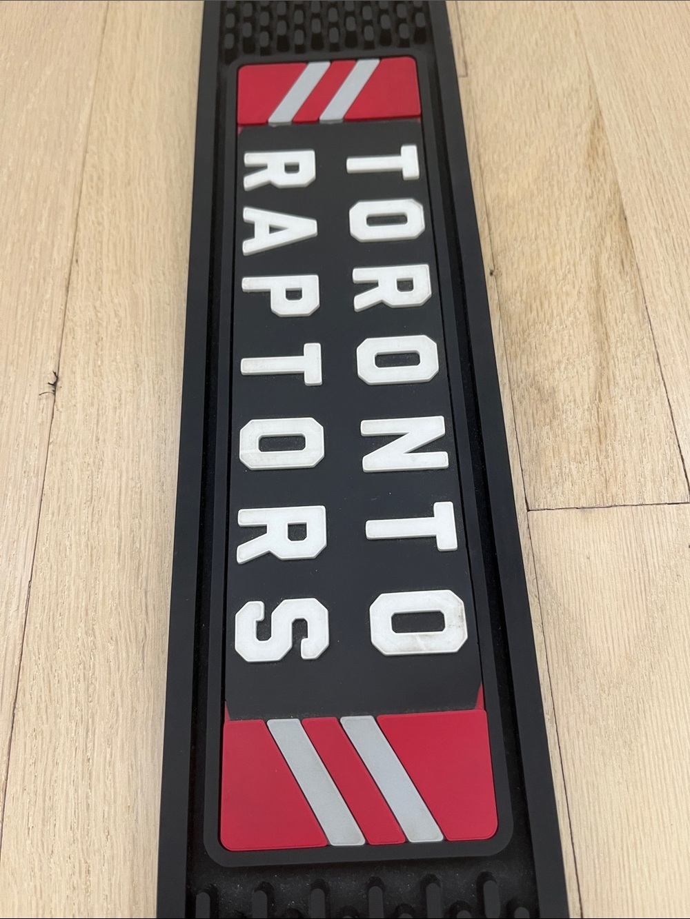 Toronto Raptors Bar Rail Mat - NBA Licensed Bar Mat